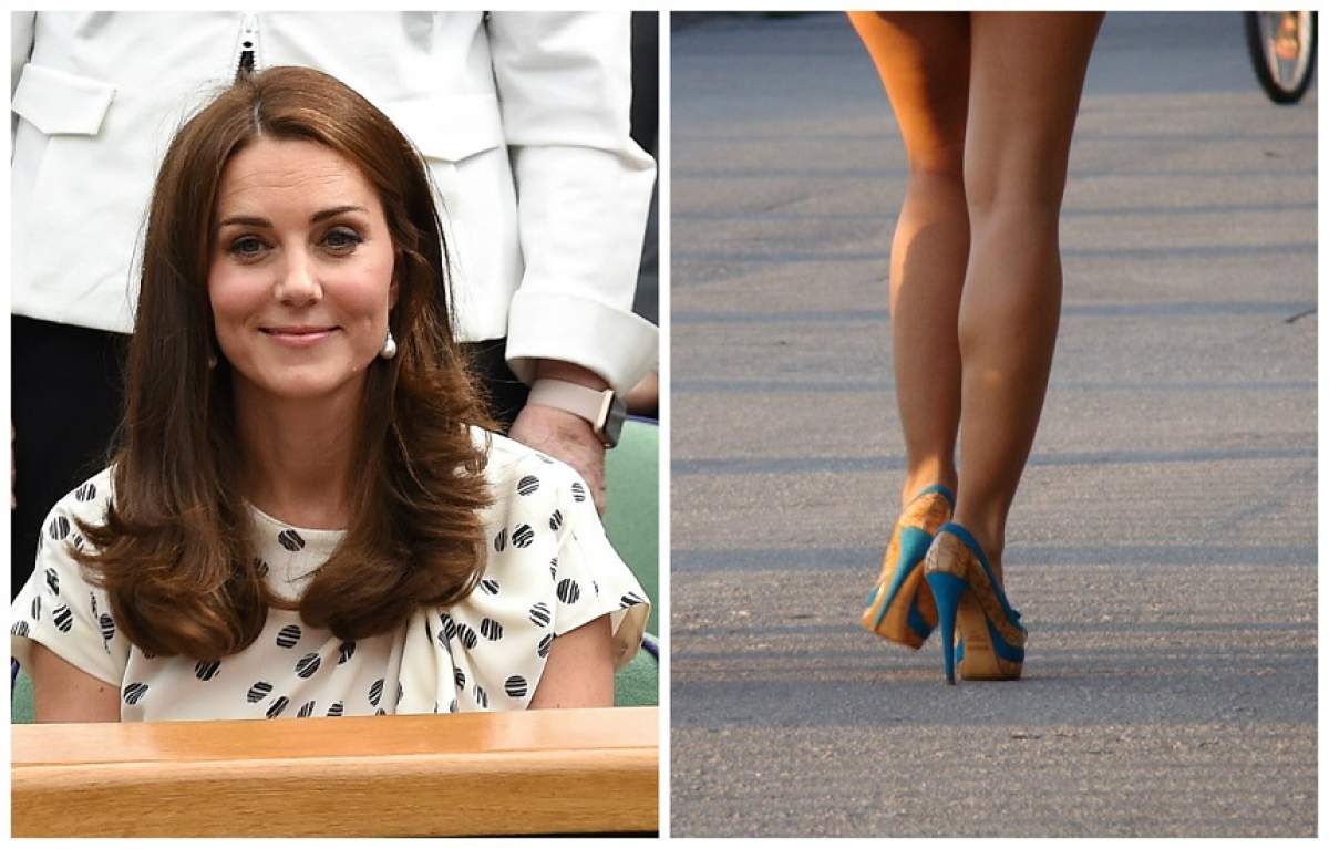 ÎNTREBAREA ZILEI: Cum faci să nu-ți mai alunece piciorul din pantof? Încearcă trucul la care recurge și Kate Middleton