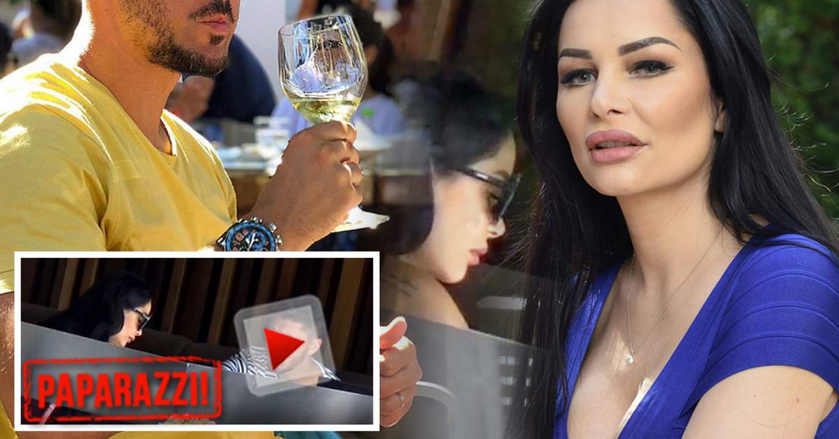 VIDEO PAPARAZZI / Bombă în lumea mondenă! Brigitte Sfăt surprinsă, la restaurant, în compania unui fotbalist celebru şi însurat!