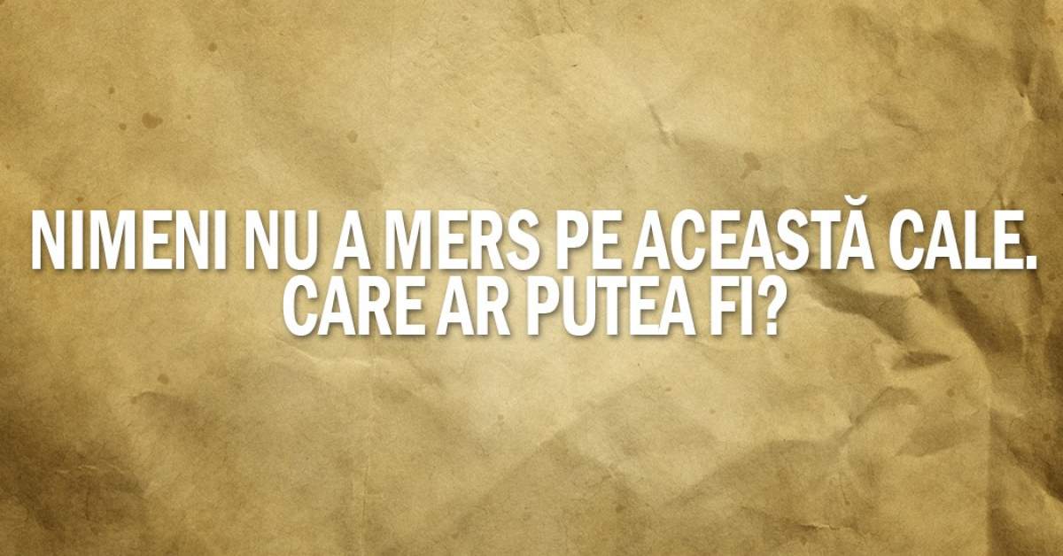 Ghicitoare simplă! Găsește răspunsul și vezi cât de inteligent ești