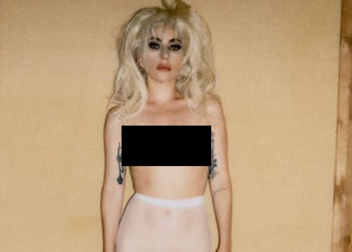 FOTO / Lady Gaga, goală-pușcă în dormitor! Imagini de senzație cu vedeta