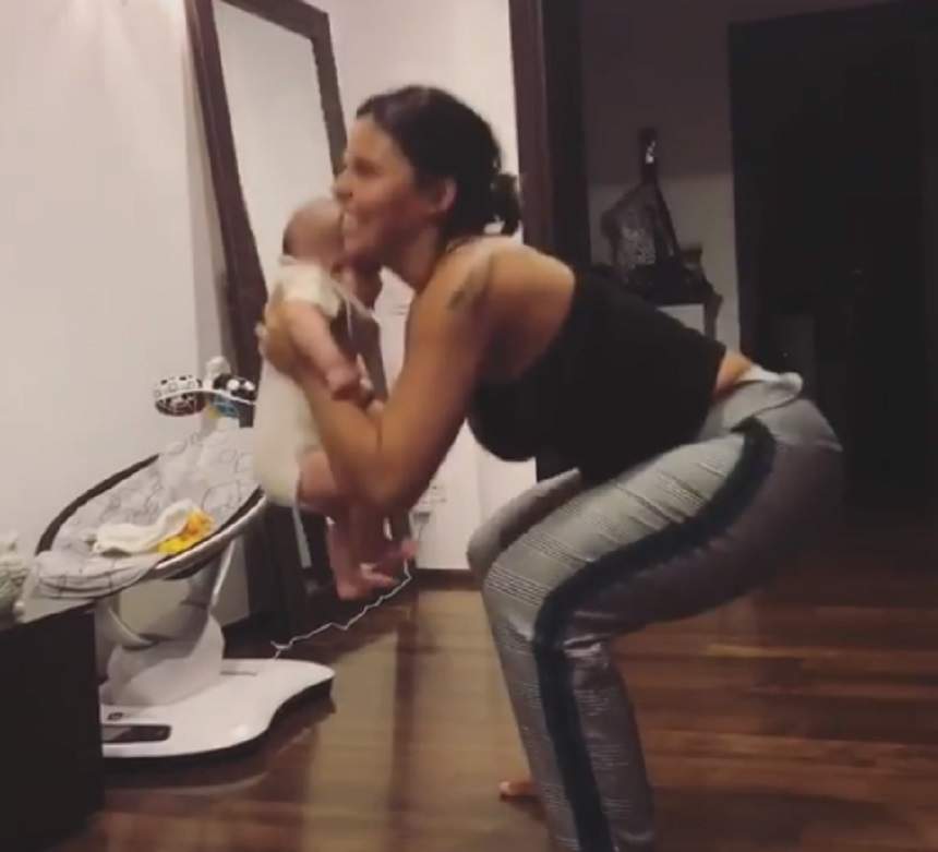 VIDEO / Andreea Popescu s-a pus pe slăbit într-un mod total neaşteptat: "Crapă pantalonii"