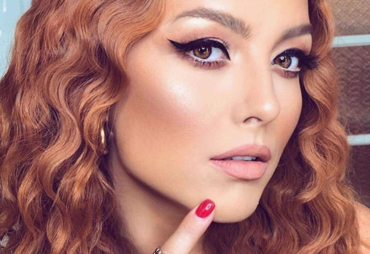 FOTO / Fata popii, ce faci? Elena Gheorghe şi-a "sugrumat" sânii