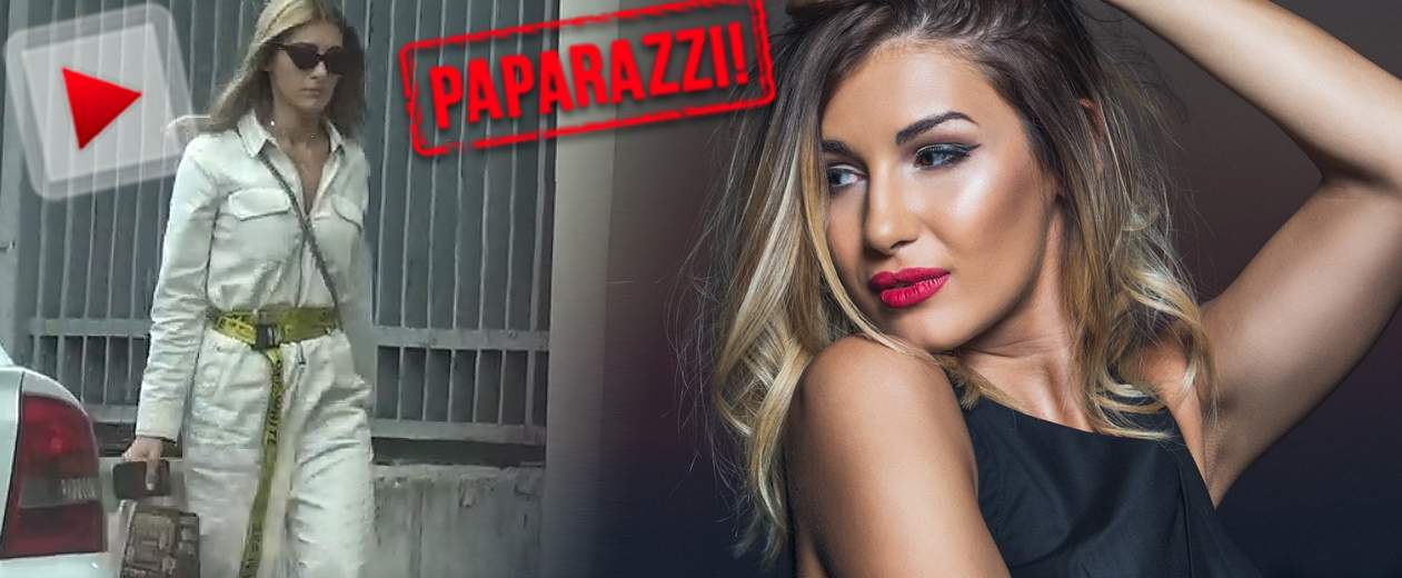 VIDEO PAPARAZZI / Ultima fiţă în materie de modă! Alina Eremia, apariţie devastatoare în Capitală