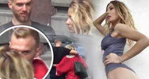 PAPARAZZI / VIDEO / Flavia de la "Neaţa", sărut pasional cu noul iubit, în plină stradă! Primele imagini cu cel mai nou cuplu din showbiz