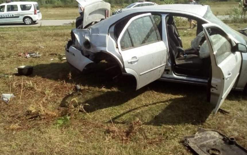 Accident tragic în Arad! Un bărbat a murit pe loc, după ce a pierdut controlul volanului