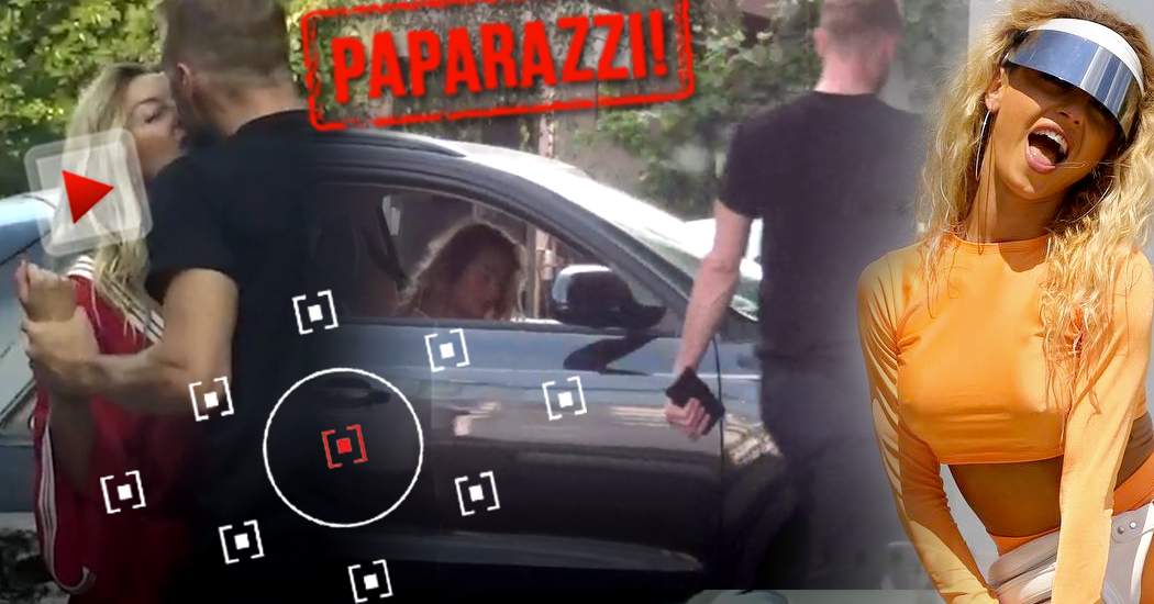 PAPARAZZI / Flavia de la "Neatza", şoferiţă de ocazie pentru noul iubit! Imagini exclusive