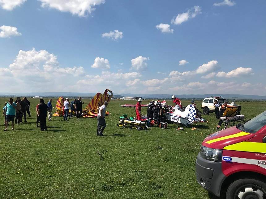 Detalii noi despre starea pilotului rănit grav în accidentul aviatic de la Frătăuţii Vechi. Medicii sunt rezervaţi