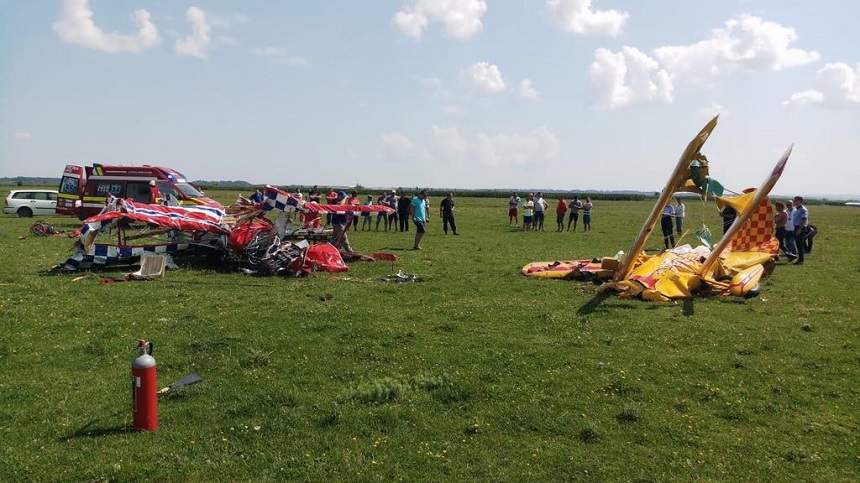 Detalii noi despre starea pilotului rănit grav în accidentul aviatic de la Frătăuţii Vechi. Medicii sunt rezervaţi