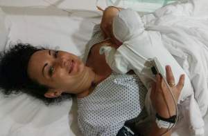 FOTO / Cum arată fetiţa lui Eduard şi a Laviniei de la MPFM, la două luni de la naştere. "Pentru așa ceva ne mai suportă Dumnezeu"