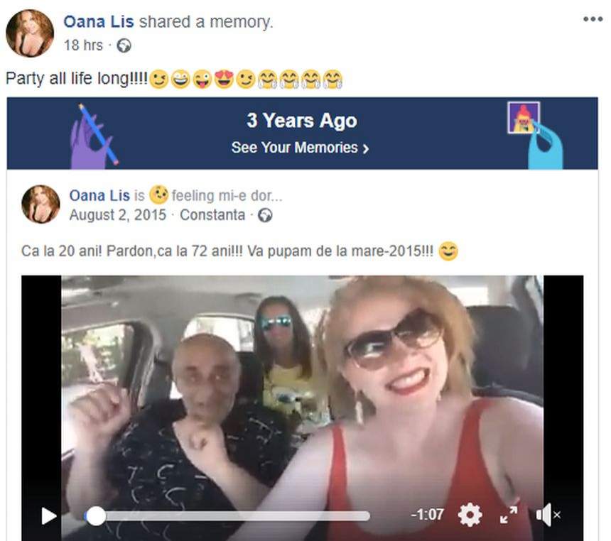 VIDEO / Dovada că Oana Lis este foarte afectată de starea lui Viorel. Vedeta suferă în tăcere