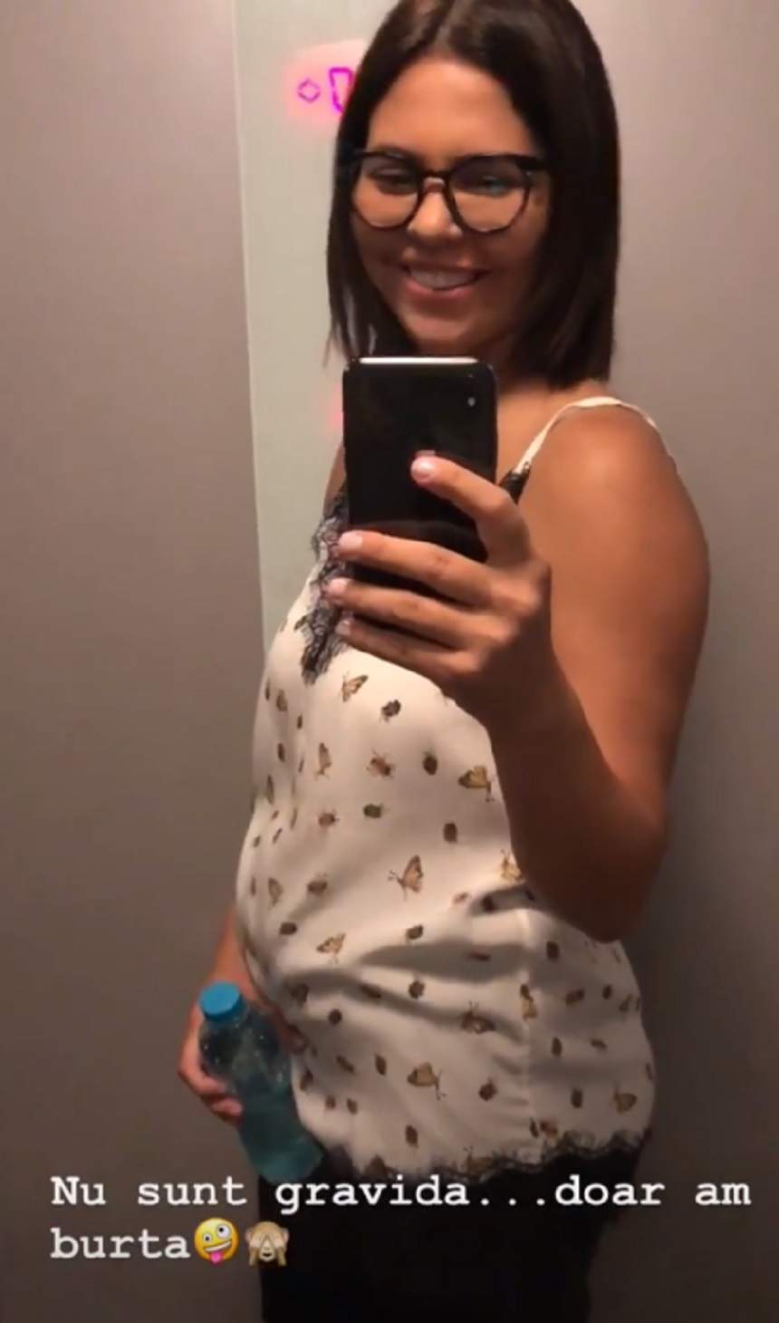 VIDEO / La nici două luni de când a născut, Andreea Popescu surprinde pe toată lumea: "Gravidă iar"