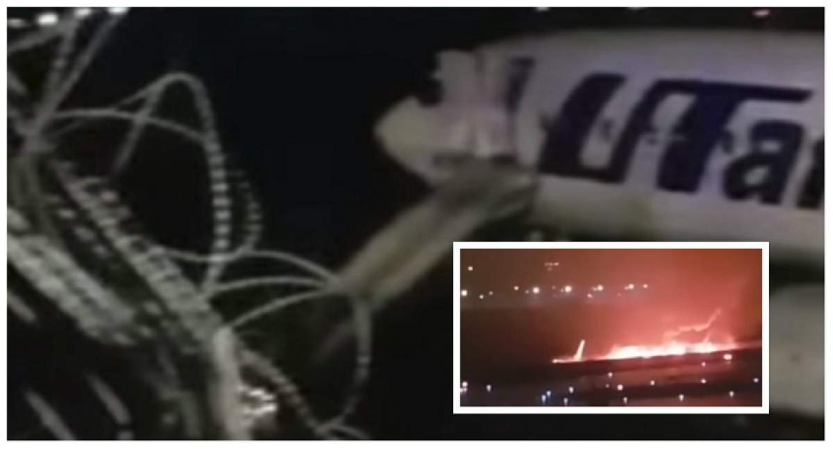 VIDEO / Momente de teroare pe aeroport, după ce un avion a ratat aterizarea și a luat foc. Bilanțul victimelor este tragic!