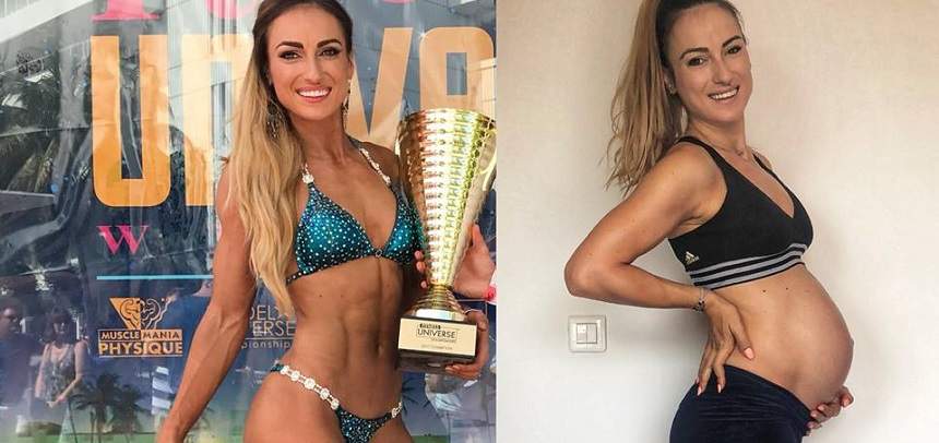 Anca Bucur, Miss Fitness Universe 2017, a devenit mămică! A adus pe lume un băiețel