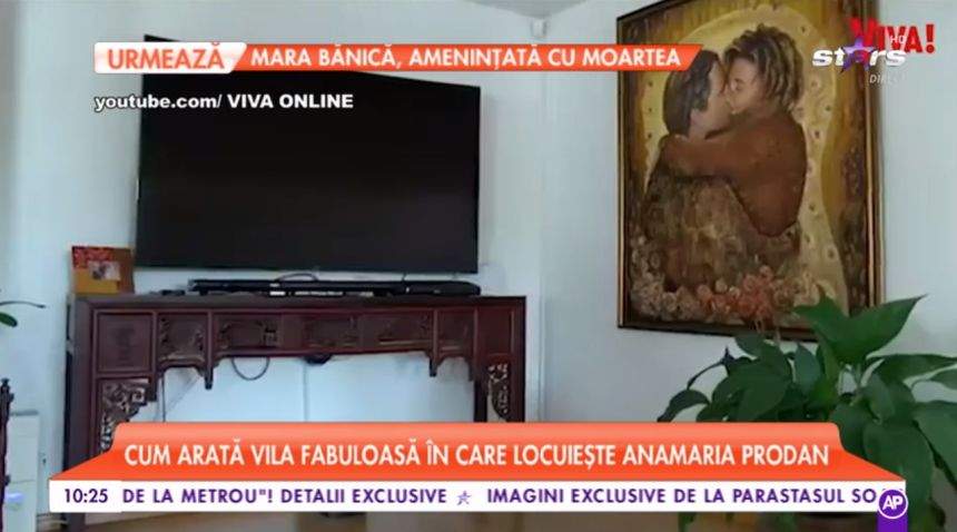 VIDEO / Lux şi opulenţă! Imagini nemaivăzute din casa Anamariei Prodan