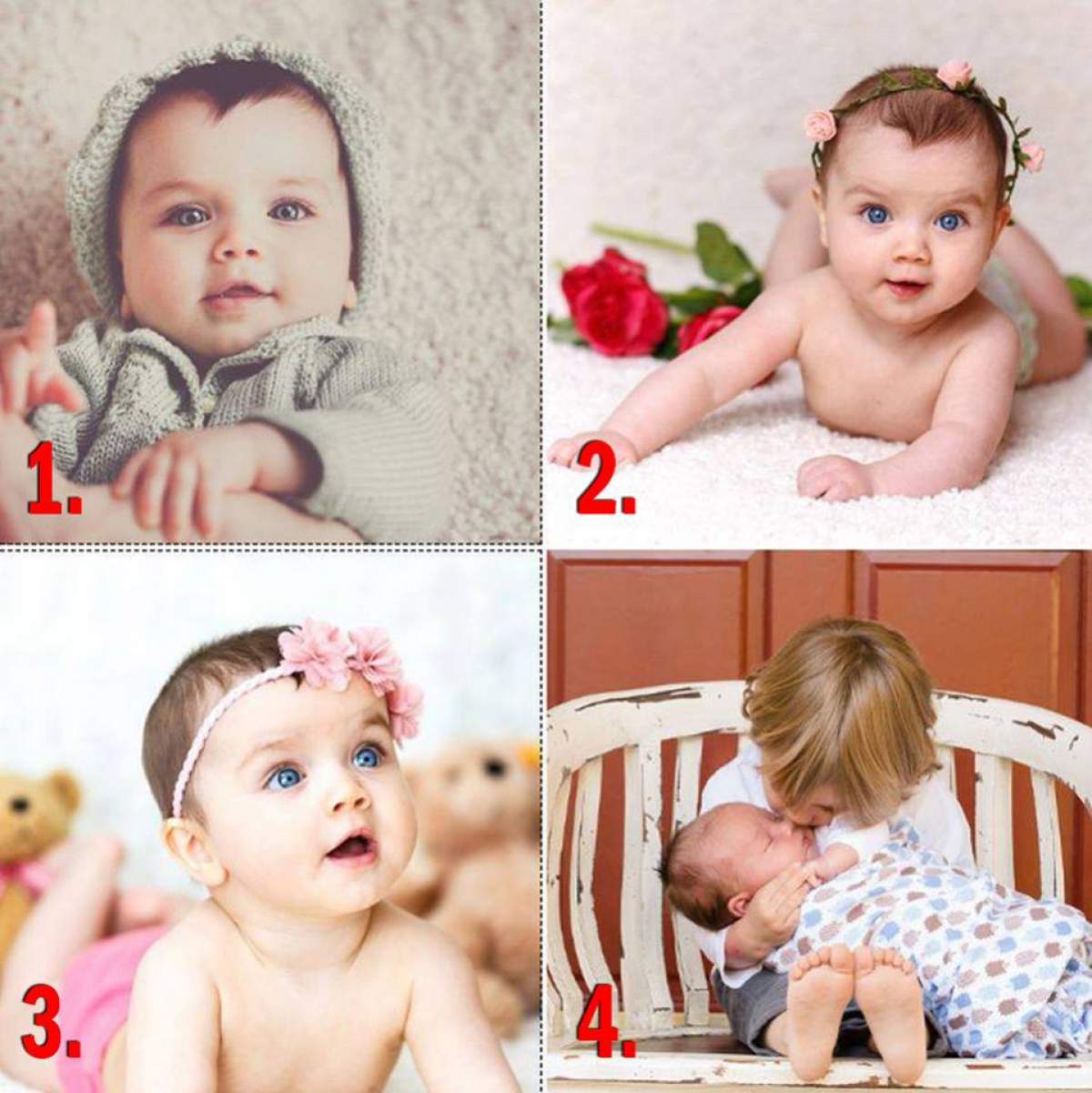 TEST / Tu ştii ce nume va purta bebeluşul tău? Află răspunsul în doar câteva secunde