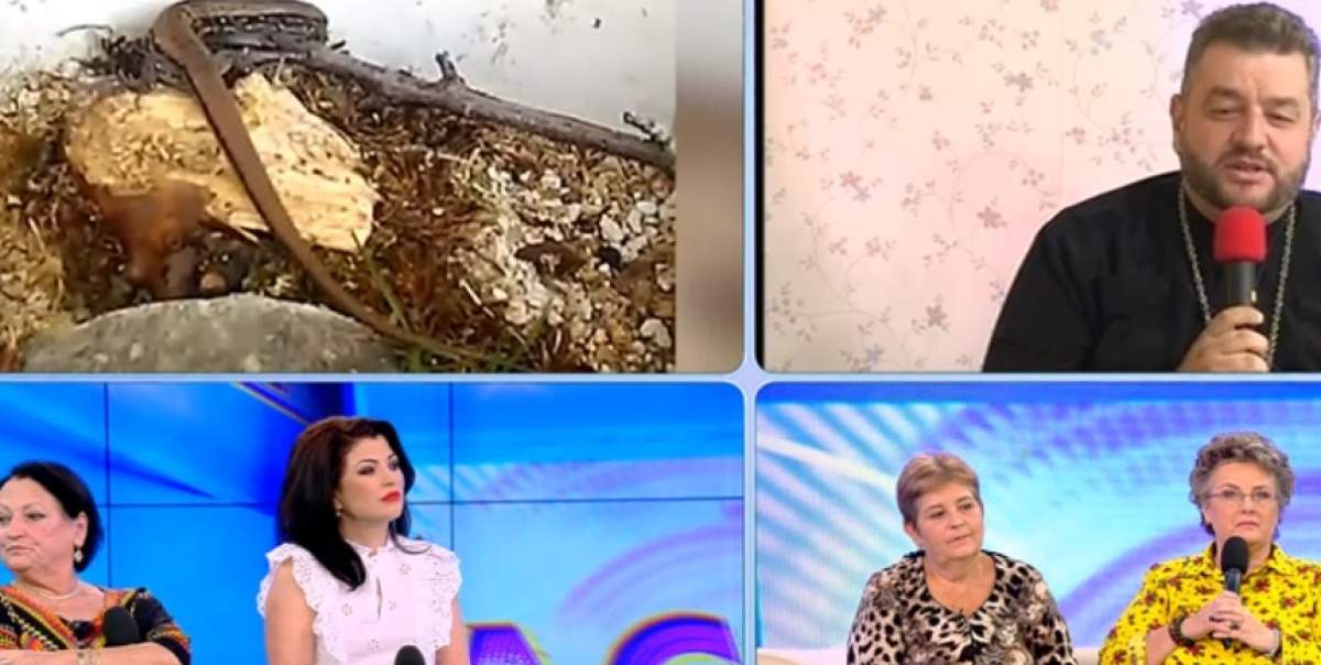 VIDEO / Femeia care trăiește cu o șopârlă în burtă ar fi posedată? "Mai bine merge la duhovnic"