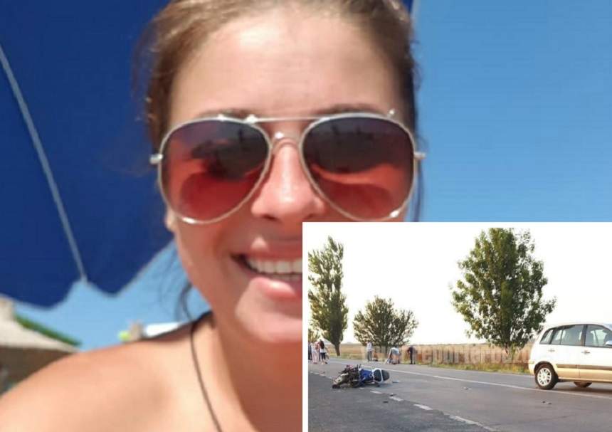 Andreea, tânăra din Buzău care a murit în accident de motocicletă, înmormântată azi! Familia a îmbrăcat-o în rochie de mireasă