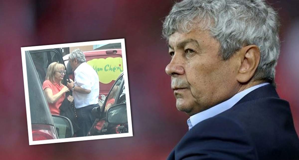 VIDEO PAPARAZZI / Mircea Lucescu, gest emoționant pentru un străin în faţa unui restaurant! Soția a stat tot timpul lângă el