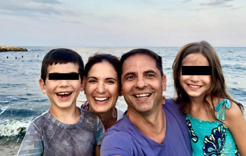 Dan Negru, fotografie rară cu familia lui: "Cea mai frumoasă secundă a verii"