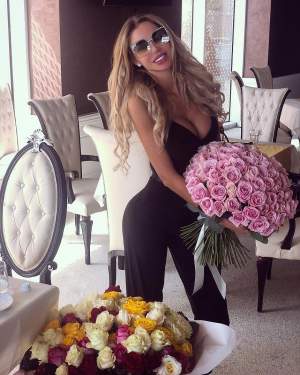 Bianca Drăgușanu rupe tăcerea despre admiratorul secret! I-a umplut brațele cu buchete uriașe de flori