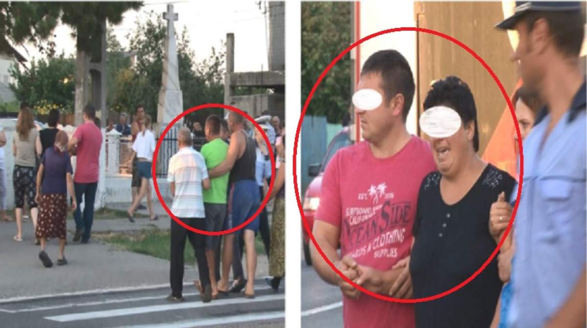 FOTO / Durere mare în Loloiasca, acolo unde o fetiță a fost spulberată pe trecerea de pietoni. Părinții ei sunt transfigurați de durere