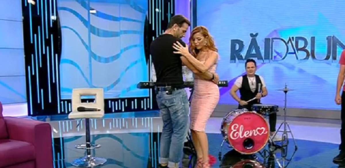 VIDEO / Elena Gheorghe îi dă lecţii de bachata lui Mihai Morar!  Vezi cum se descurcă prezentatorul