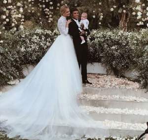 FOTO / Cea mai bogată bloggeriță din lume s-a căsătorit! Chiara Ferragni a strălucit într-o rochie de prințesă