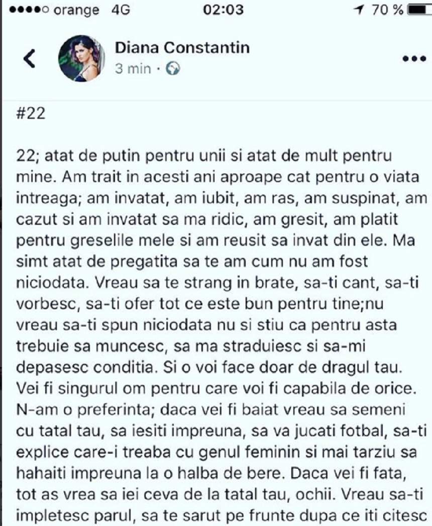 FOTO / Diana de la "Insula Iubirii" aşteaptă un copil! "Trăiesc şi voi trăi doar pentru tine"