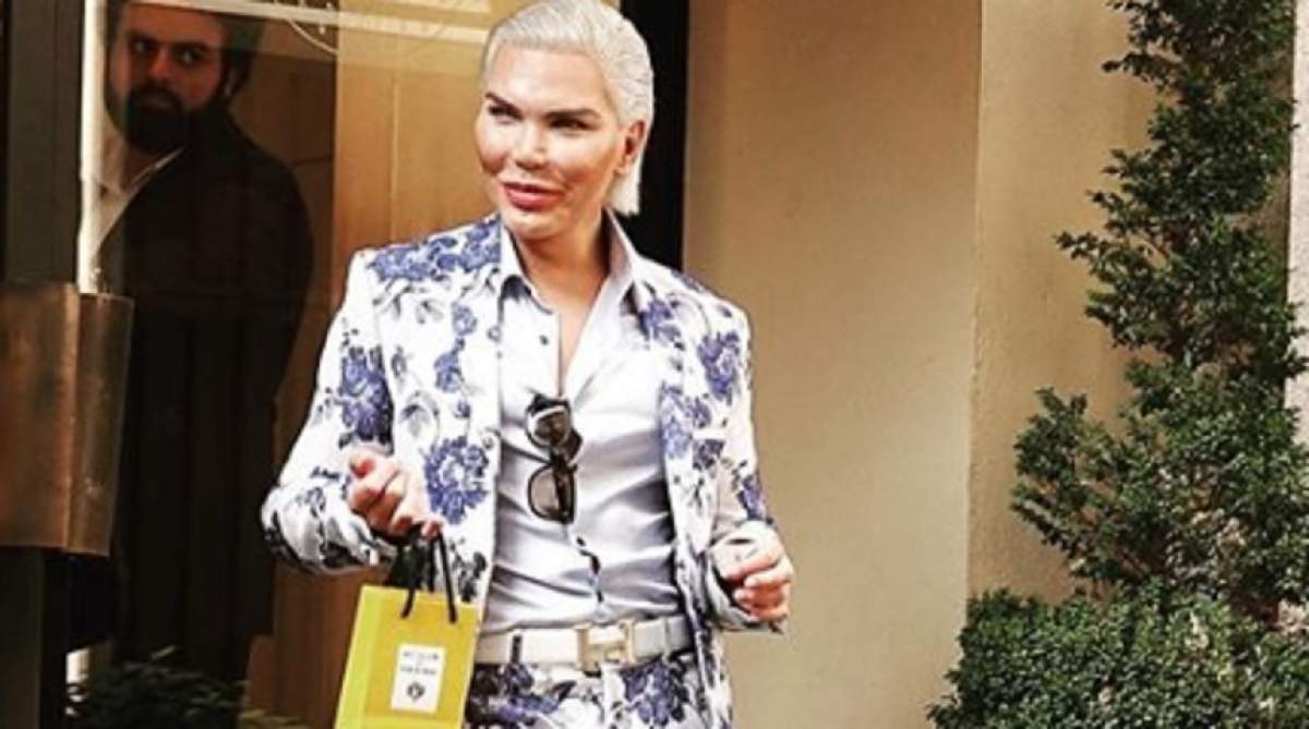 FOTO / "Păpușa umană Ken" s-a îndrăgostit! Rodrigo Alves se iubește cu un creator de modă italian