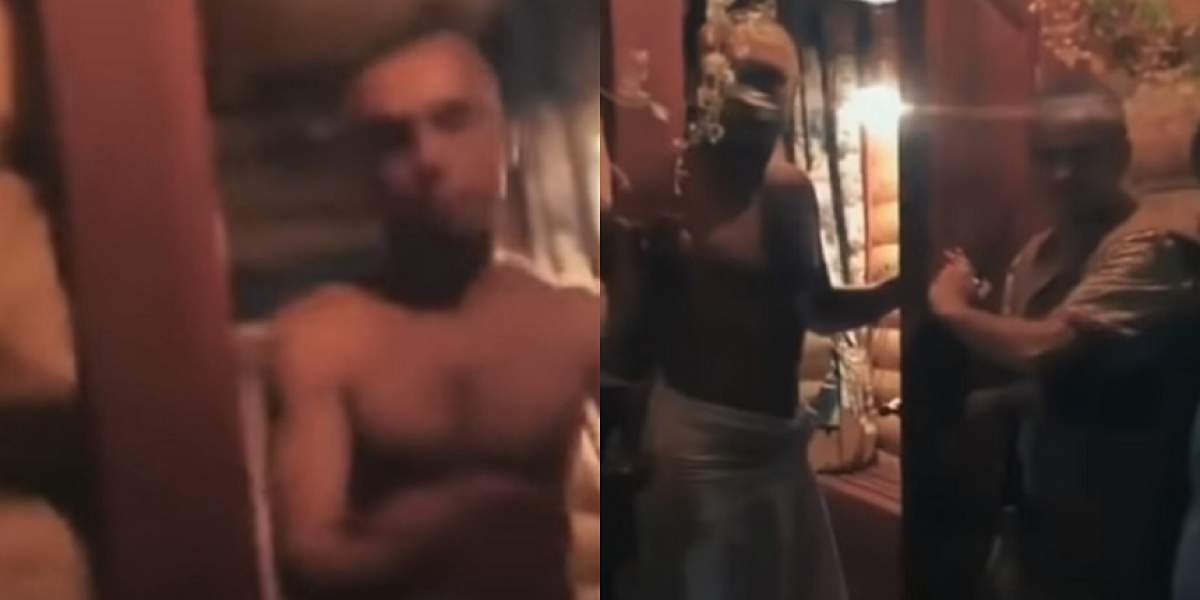 VIDEO / Un fotbalist celebru a fost filmat de soție în timp ce o înșela cu altă femeie în saună! Imaginile au ajuns publice