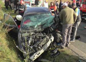 FOTO / Accident cumplit în județul Iași! Un șofer de 19 ani a omorât o persoană nevinovată