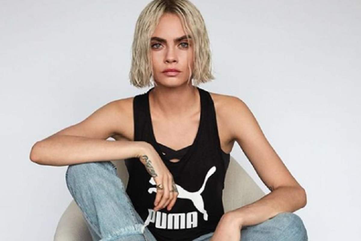 FOTO / Cara Delevingne, arăți ca un bărbat! Modelul a încercat să se camufleze, dar nu prea i-a reușit