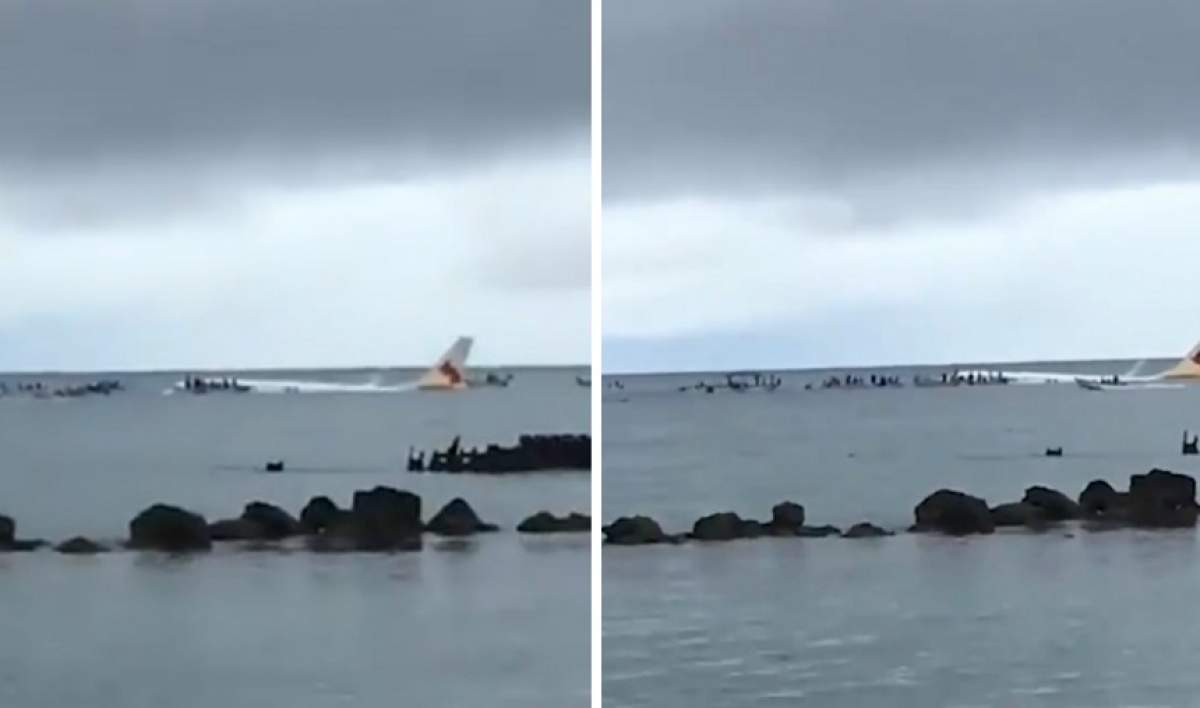Avion prăbuşit în Pacific! 47 de oameni se aflau la bord