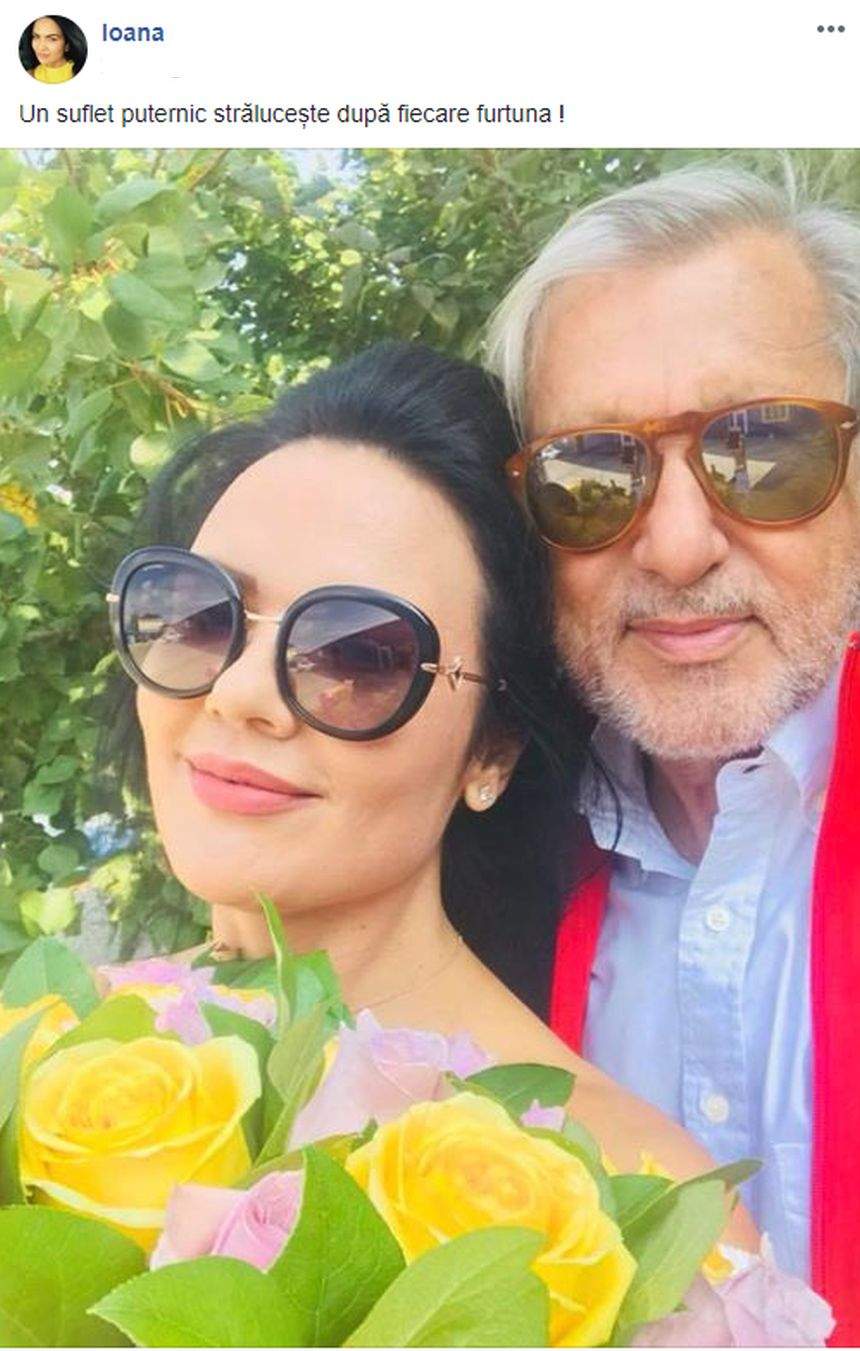 FOTO / Se iubesc oficial! Prima imagine cu Ilie Năstase şi Ioana, noua iubită, după divorţul de Brigitte