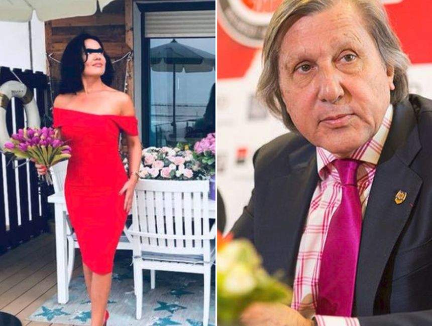 FOTO / Se iubesc oficial! Prima imagine cu Ilie Năstase şi Ioana, noua iubită, după divorţul de Brigitte