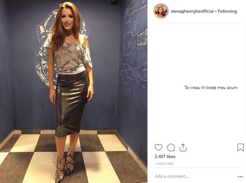 Propunere indecentă primită de Elena Gheorghe de la un admirator. Cum a reacţionat artista