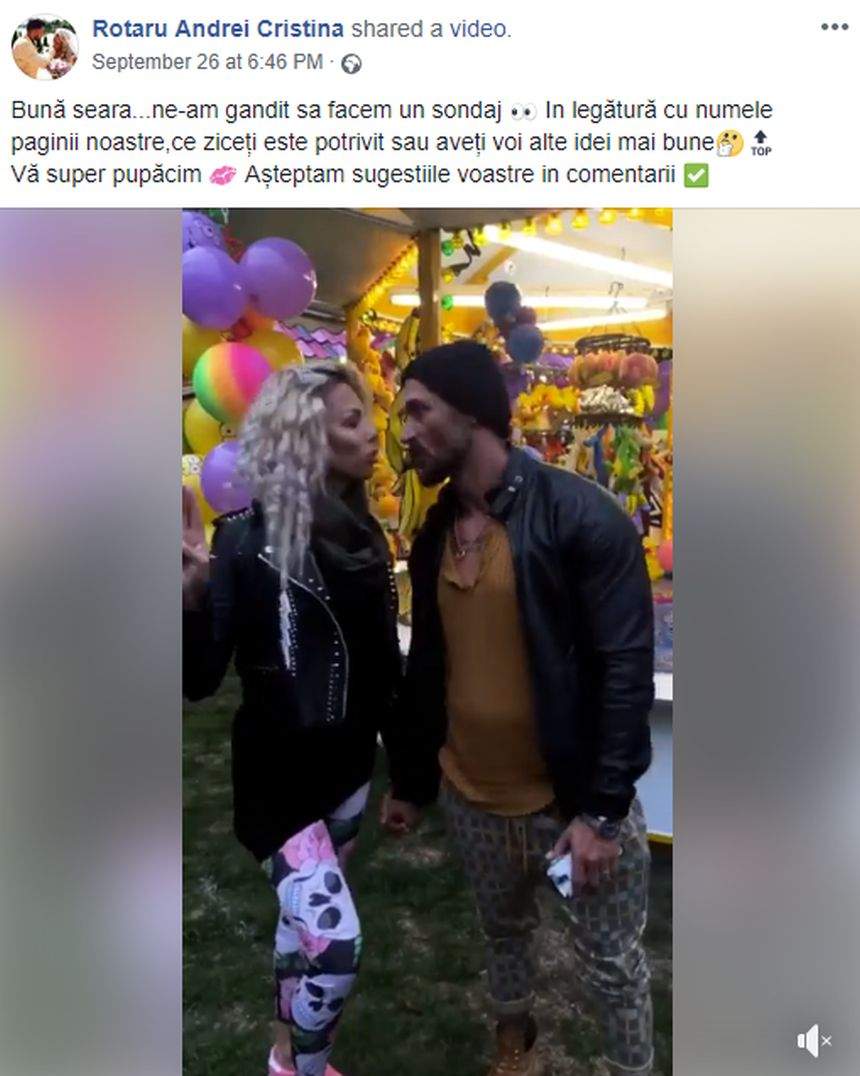 Cristina şi Andrei de la MPFM, apel disperat către fani. "Este potrivit?"