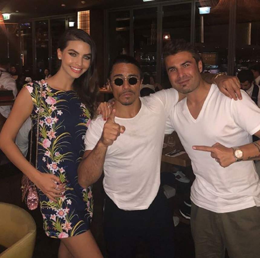 FOTO / Adrian Mutu, viaţă de şeic în Abu Dhabi. Ce sume fabuloase scoate "Briliantul" din buzunar când îşi scoate soţia la masă