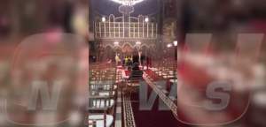 VIDEO & FOTO / Imagini exclusive de la nunta regală, de la Sinaia. Cum arată biserica în care se căsătoresc fostul Principe Nicolae şi Alina Binder