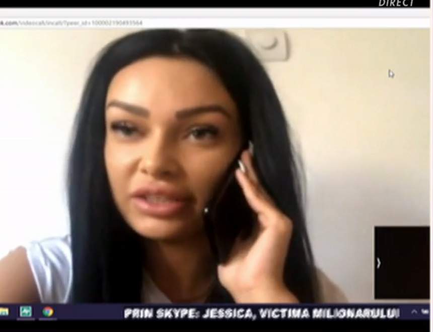 FOTO & VIDEO / Primele declaraţii ale Jessicăi după ce a fost abuzată verbal de afaceristul milionar: "Sunt foarte speriată"