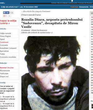 Câţi bani a primit Raluca Macovei ca să scoată din puşcărie un criminal sadic! Un băieţel de 10 ani a fost ucis, la scurt timp