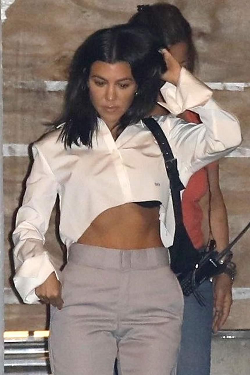 Despărțiți, dar împreună! Kourtney Kardashian s-a afișat alături de fostul iubit, căruia abia ce i-a dat papucii