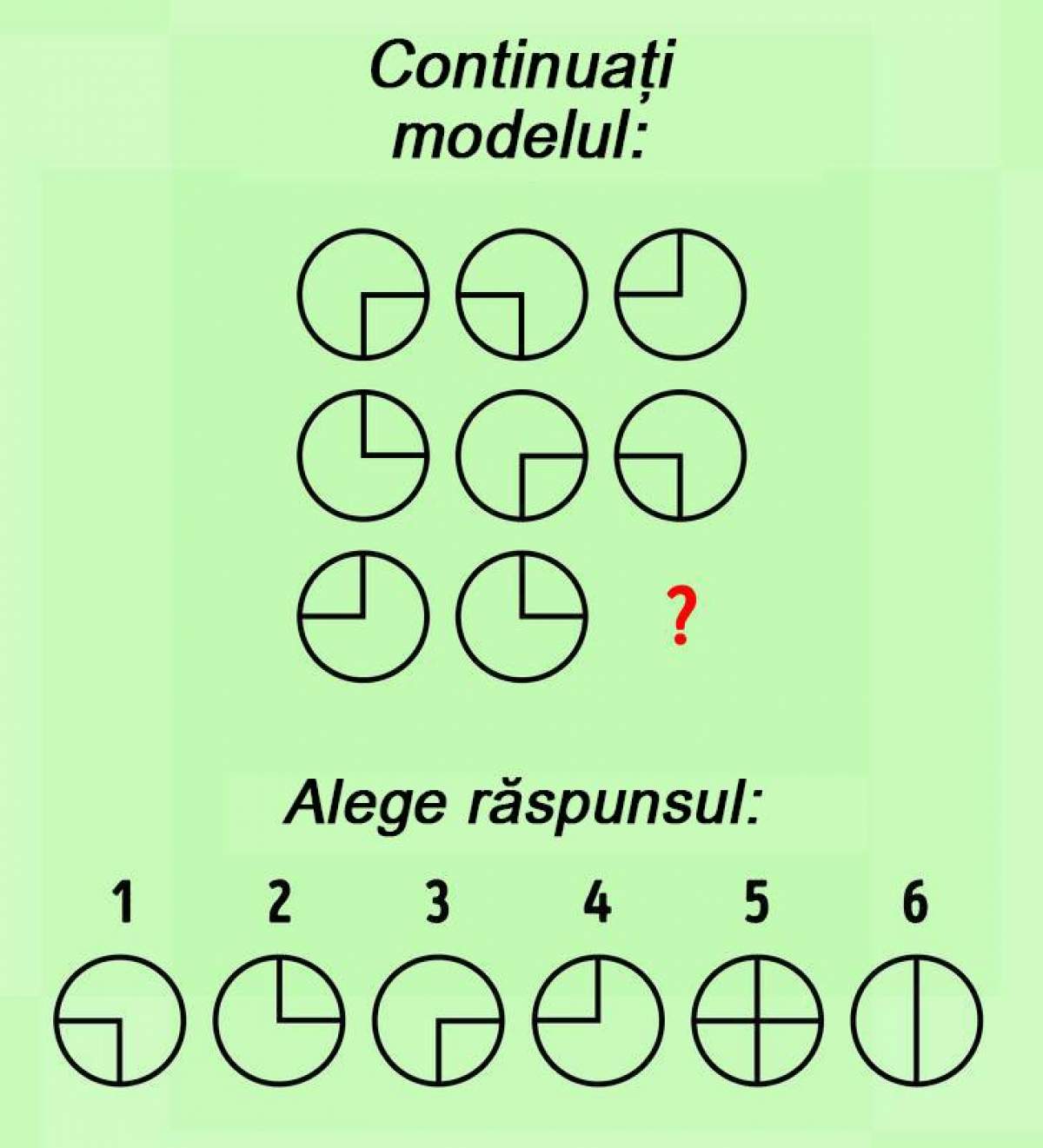 FOTO / TEST de logică! Alege răspunsul corect și vezi ce grad de inteligență ai