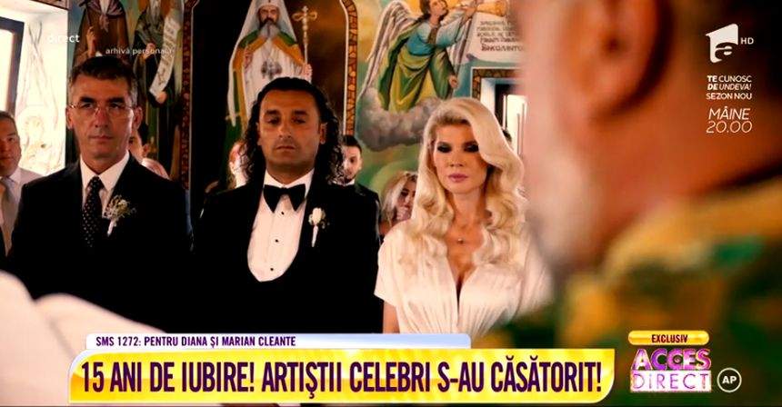 VIDEO / Nuntă mare în showbiz. După ce au luptat cu părinţii pentru iubirea lor, Diana Matei şi Marian de la Taraful Cleante s-au căsătorit