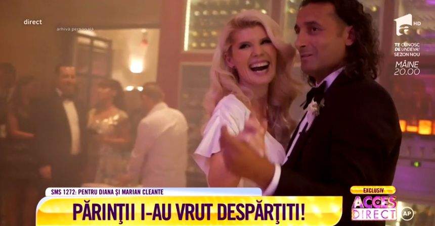 VIDEO / Nuntă mare în showbiz. După ce au luptat cu părinţii pentru iubirea lor, Diana Matei şi Marian de la Taraful Cleante s-au căsătorit