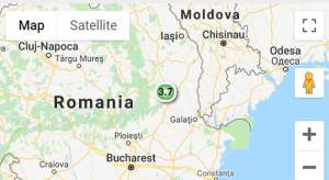 Ultima oră! Cutremur de 3,7, în urmă cu puţin timp, în România!