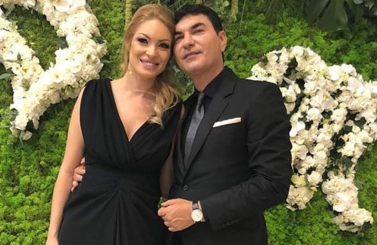 FOTO / Valentina Pelinel, apariţie spectaculoasă la nunta fiului lui Ioan Andone. Toată lumea a fost cu ochii pe ea şi pe Cristi Borcea