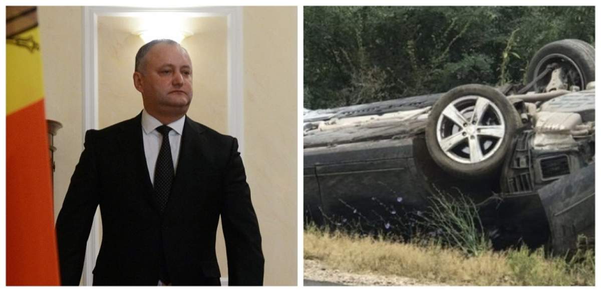 Prima reacție a președintelui Igor Dodon, după ce a fost implicat într-un accident rutier: „Aveți grijă de voi și de cei dragi vouă”