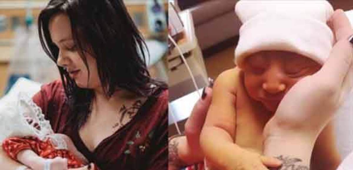 FOTO / Gest emoţionant al unei mame. A născut un copil pe moarte pentru a-i dona organele şi pentru a salva alte vieţi