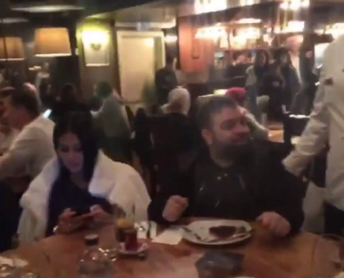 VIDEO / Anamaria Prodan, la masă cu Florin Salam şi Roxana Dobre! Au ales cel mai scump restaurant din Istanbul